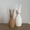 Dekoracyjny Renifer Prążkowany 3D Ozdoba Świąteczna